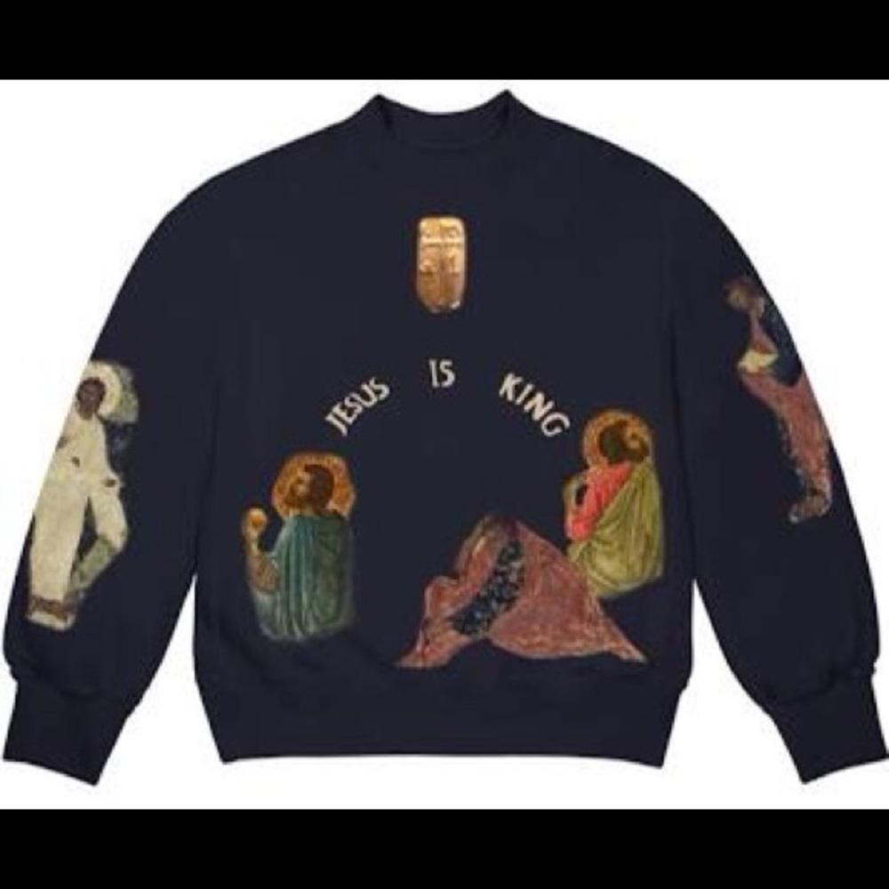 KANYE WEST JESUS IS KING CREWNECK ii